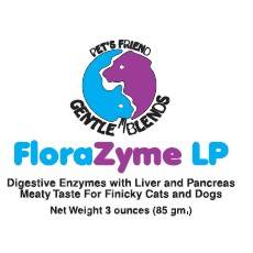 FloraZyme LP pancreatic derived enzyme supplement for dogs and cats